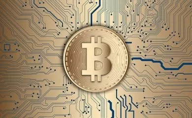 Ilustração blockchain